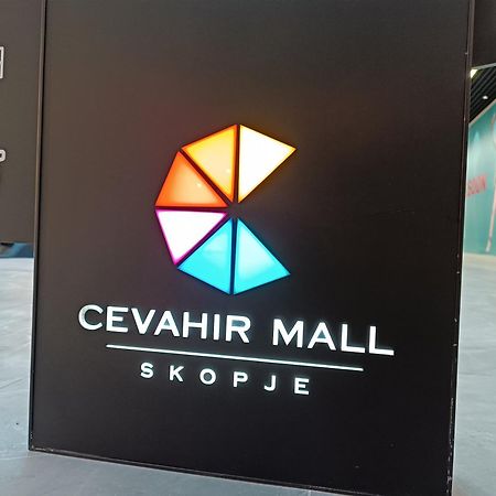 33Rd Floor Twin Apartments In Cevahir Sky City Complex With Pool, Spa, Fitness And Parking Included In Price Skopje Eksteriør billede