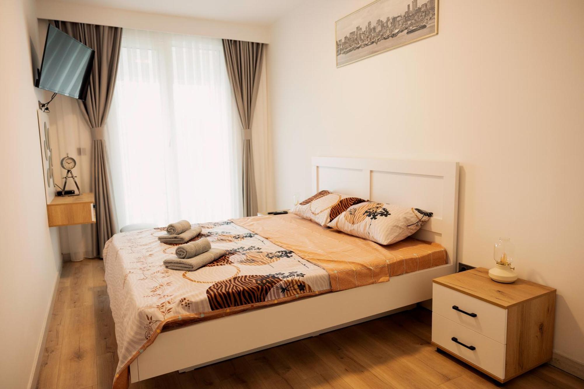 33Rd Floor Twin Apartments In Cevahir Sky City Complex With Pool, Spa, Fitness And Parking Included In Price Skopje Eksteriør billede