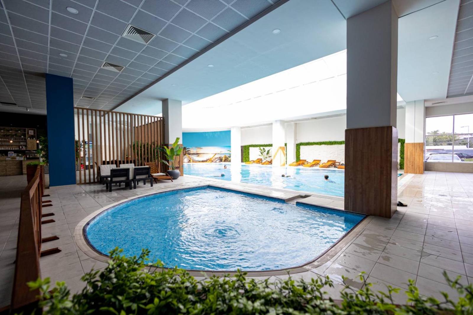 33Rd Floor Twin Apartments In Cevahir Sky City Complex With Pool, Spa, Fitness And Parking Included In Price Skopje Eksteriør billede